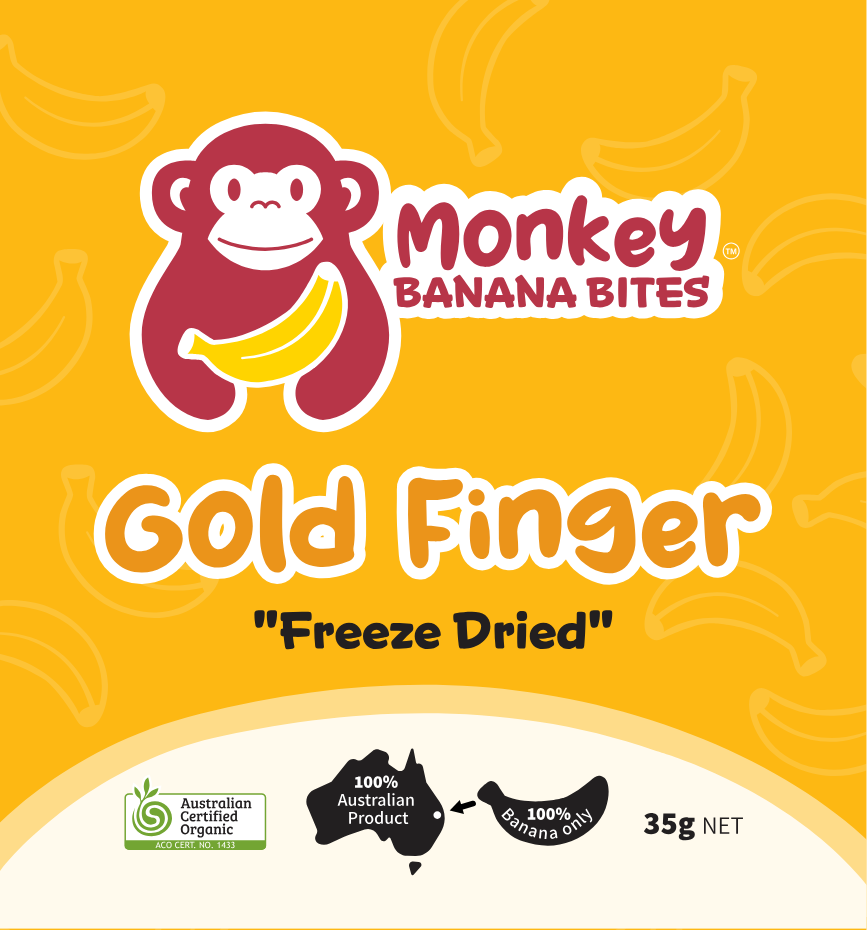 Gold Finger Banana Bites