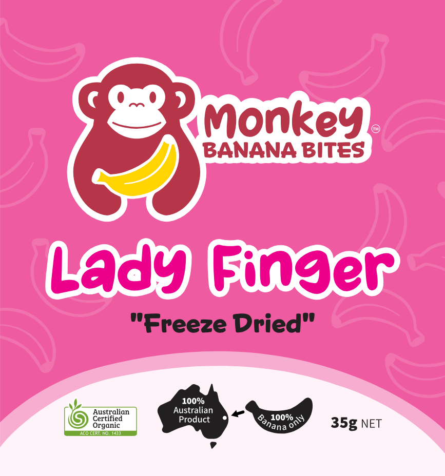 Lady Finger Banana Bites