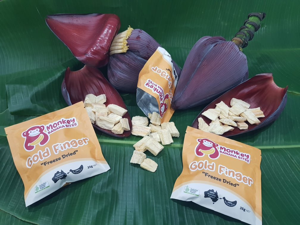 Gold Finger Banana Bites
