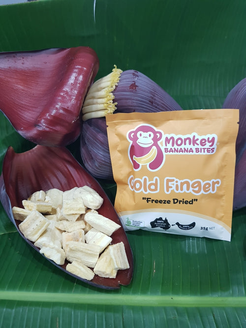 Gold Finger Banana Bites